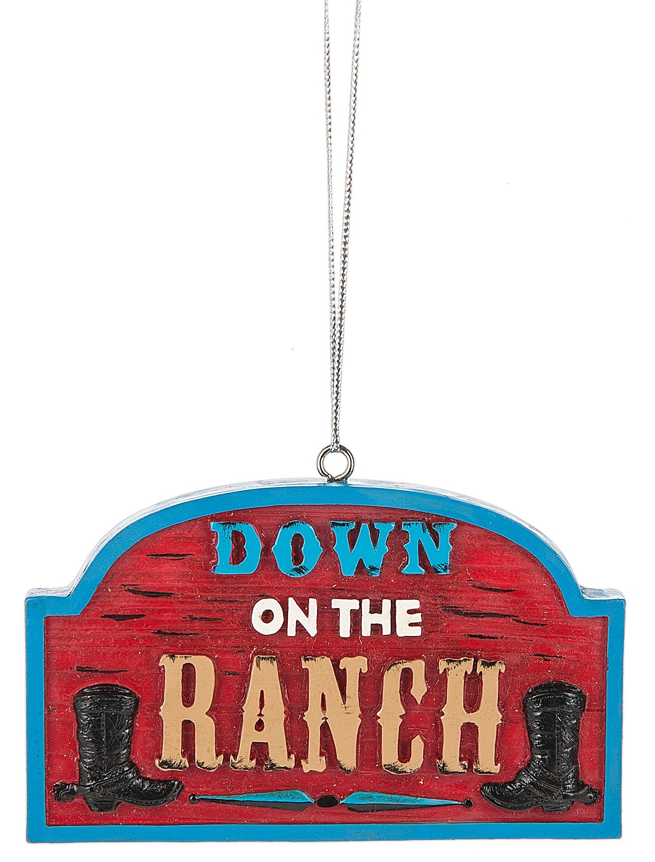 The Holiday Aisle® Down on the Ranch Hanging Figurine Ornament | Wayfair