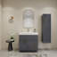 Ensemble de meuble-lavabo simple 36 po avec tiroirs et portes-70381360