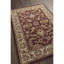 Tapis oriental en laine Sarouk traditionnel rouge foncé, doré, vert et bleu pâle Bartz Authentic-1682572732