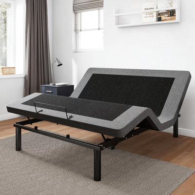 Adjustable Bed Frame, Electric Bed Base, Wireless Remote Control