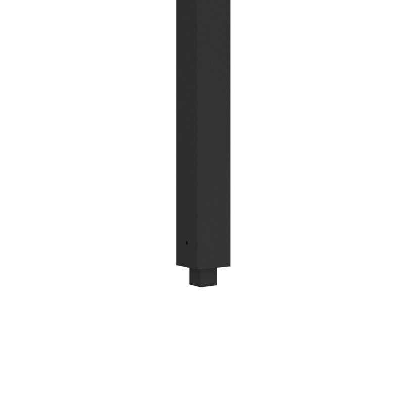 41 po x 1/2 po Balustre en métal, noir