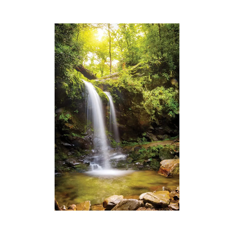 Grotto Falls In Smoky Mountain National Park by Susan Schmitz - Wrapped Canvas Print, 66.04 cm H x 45.72 cm W x 1.91 cm D