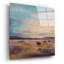 «Buffalo Under Big Sky» par Marilyn Hageman, art mural en verre acrylique-883082175