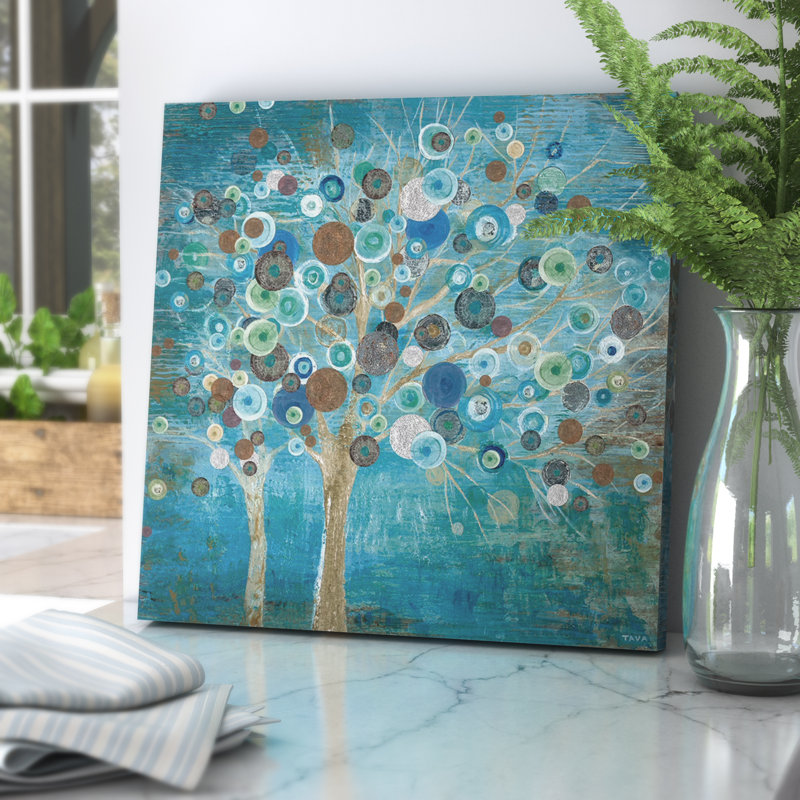 «Blooming Spring», reproduction sur toile, H 16 po x l 16 po x p 1,5 po