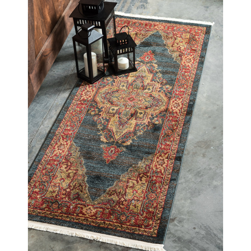 Eesi Floral Indoor Rug, Runner 2'7" x 10'