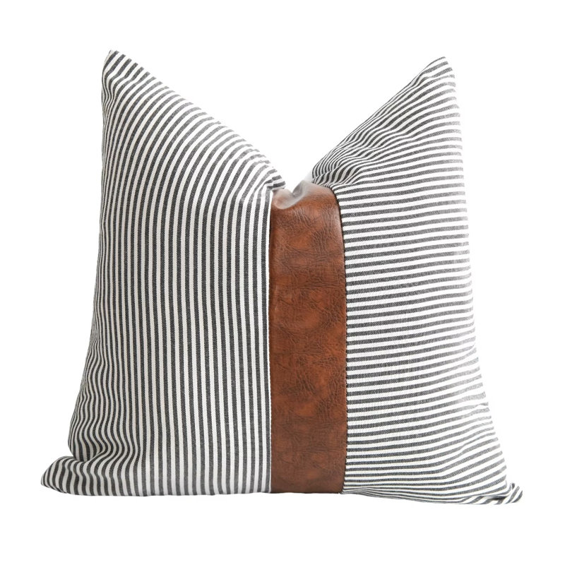  Coussin avec insert 18 po x 18 po Stripe