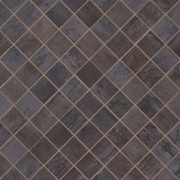 Vante 12 in. x 12 in. Matte Porcelain Mosaic Floor and Wall Tile