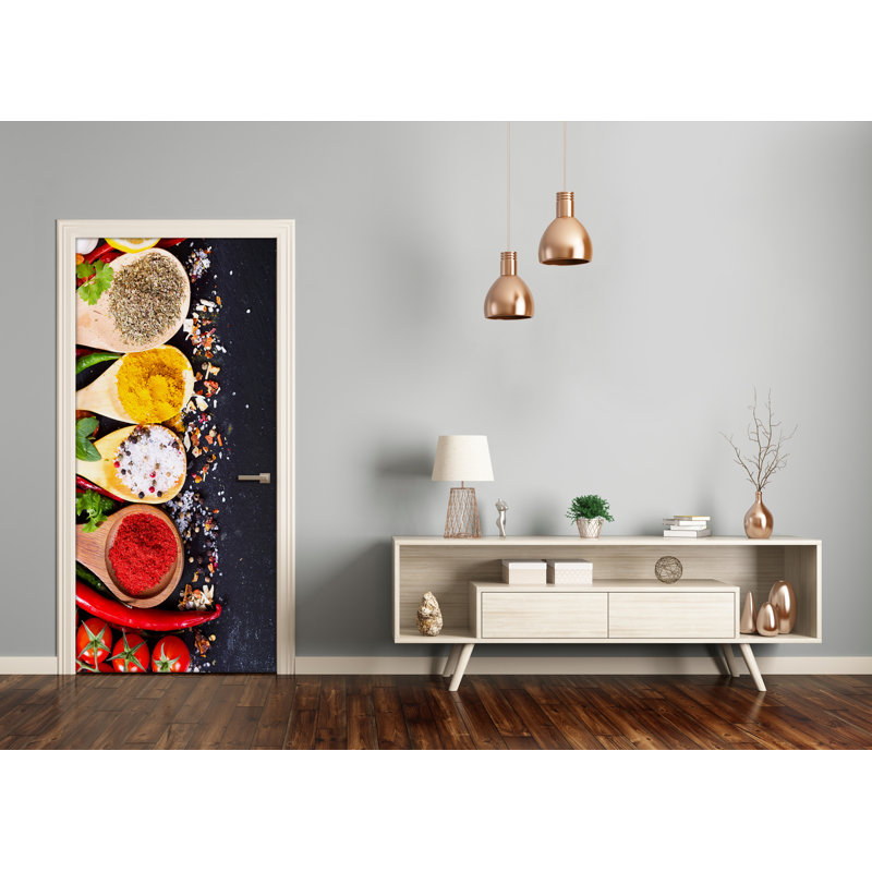 SPICES Door Decal, 205cm H x 85cm W