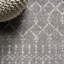 Tapis gris / ivoire Kateshia-1458025855