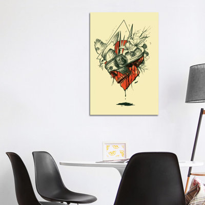 Blind by Nicebleed - Print on Canvas