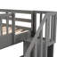 Lit superposé avec trois tiroirs pour chambre à coucher, dortoir-706969946