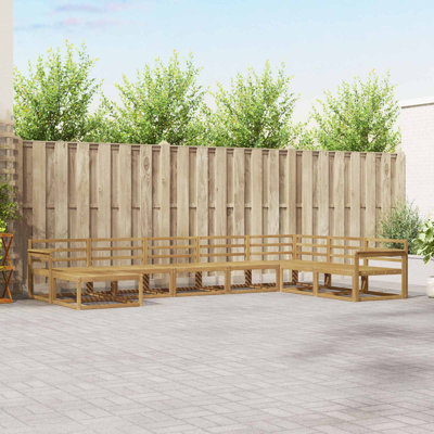 406cm Wide Patio Sectional Set