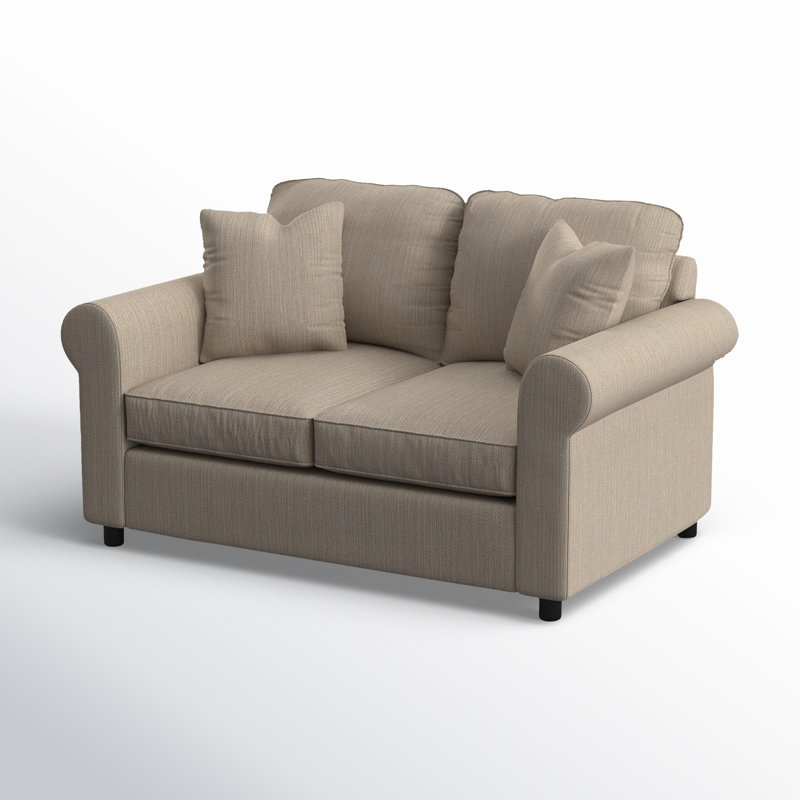 Warrington Upholstered 60'' Loveseat, Beat Sand Performance