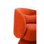 Fauteuil pivotant, fauteuil rond en tissu pour la chambre à coucher du salon-295058771