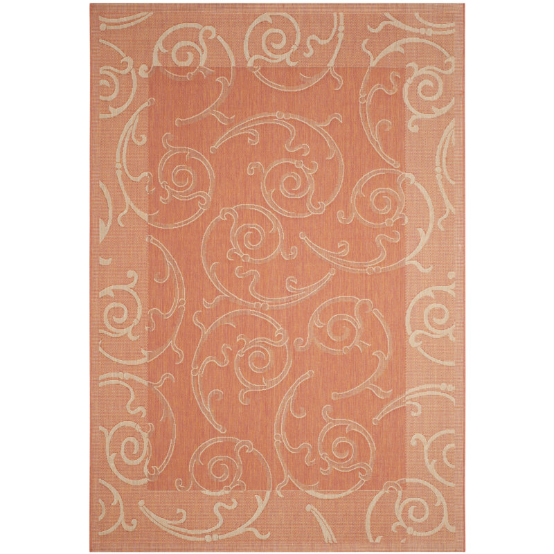Arneshia Indoor / Outdoor Area Indoor/Outdoor Area Rug, Rectangle 5'3" x 7'7"