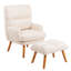 Fauteuil d'appoint avec repose-pieds Deeda-441211536