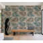 Murale botanique pelez et collez - Motif de feuille répétitif-690933829