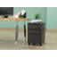 Glenden 15.35'' Wide 3 -Drawer Mobile Steel File Cabinet-1300072764
