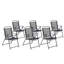 Thorwe Folding Patio Dining Armchair with Cushion