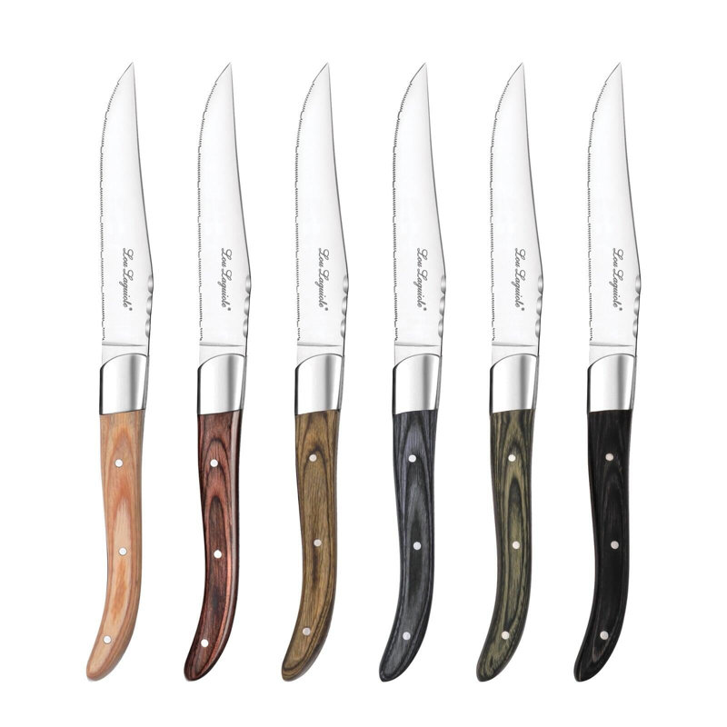 Amefa Stainless Steel Steak Knife Set