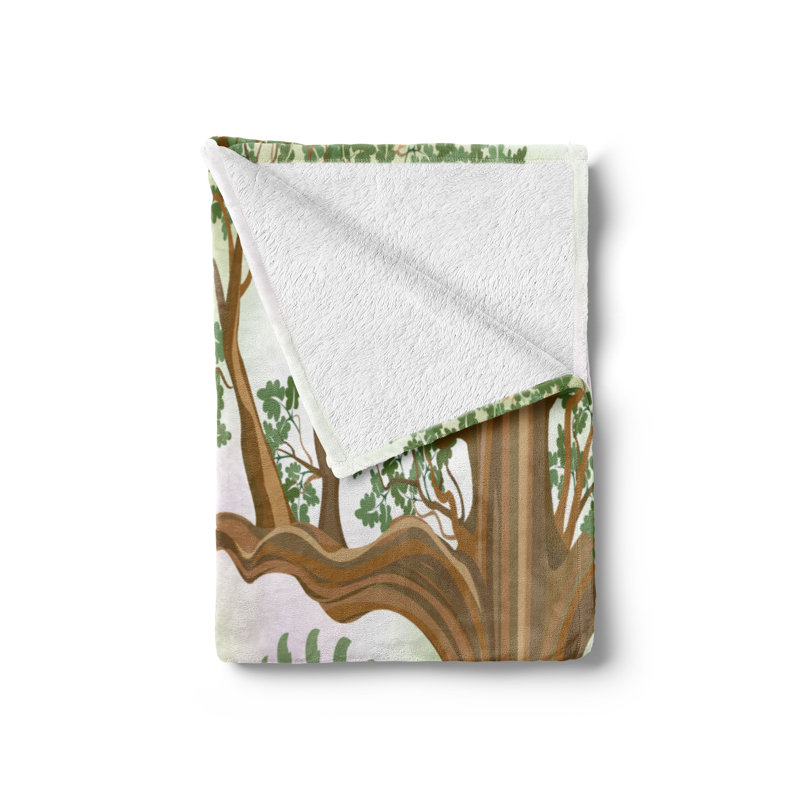 Hand Woven Throw Blanket, 50" x 70"