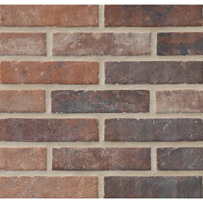 Montello 2 in. x 10 in. Matte Porcelain Brick Look Floor and Wall Tile