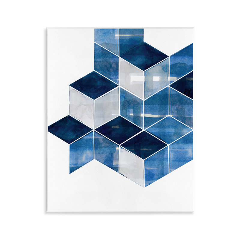 «Stacked Geometric Cubes» par Steller Design Studio
