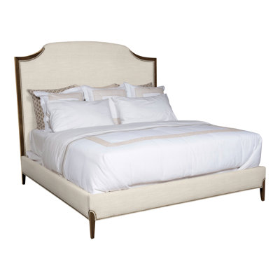 Lillet Queen Upholstered Low Profile Panel Bed