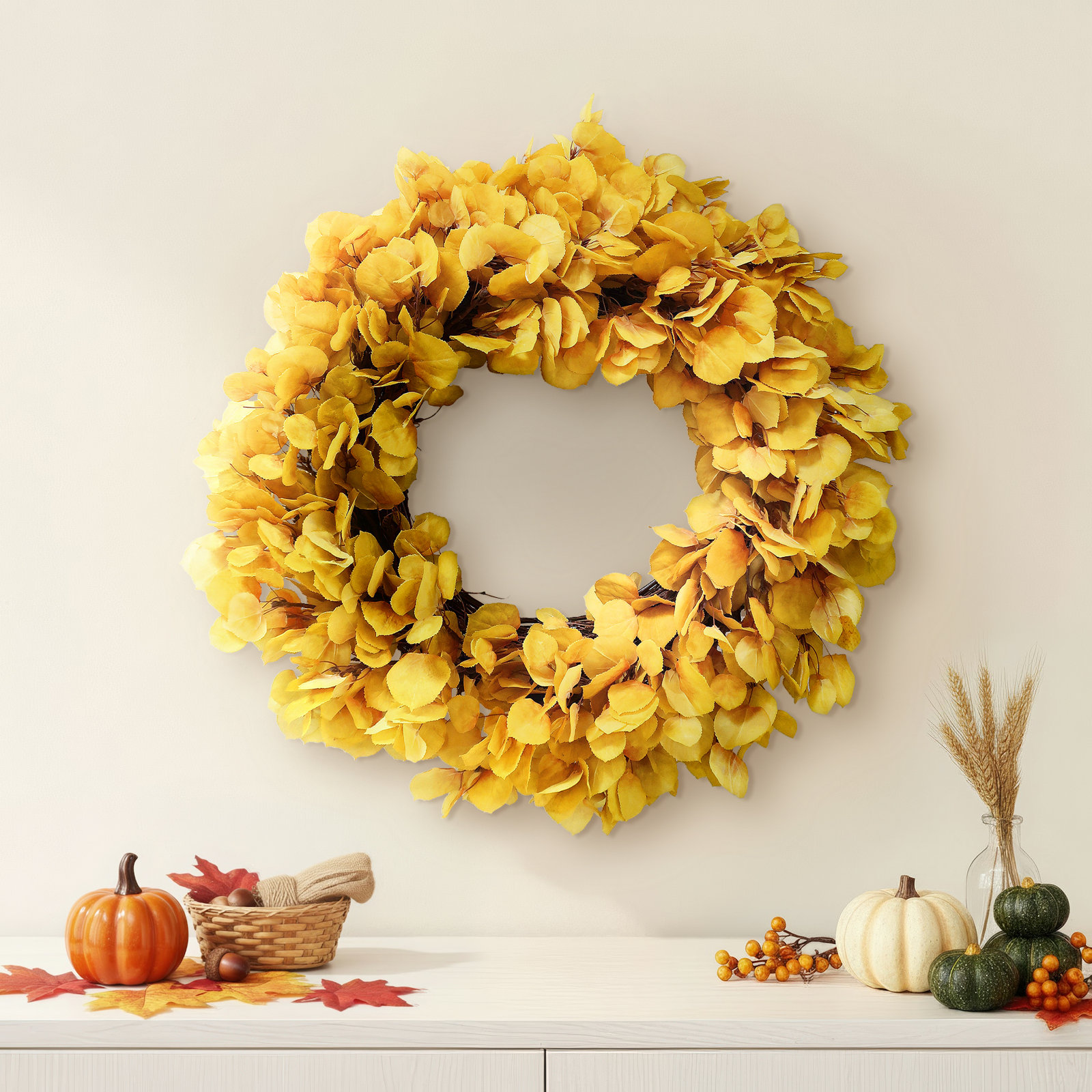 ASPEN SPRAY WREATH
