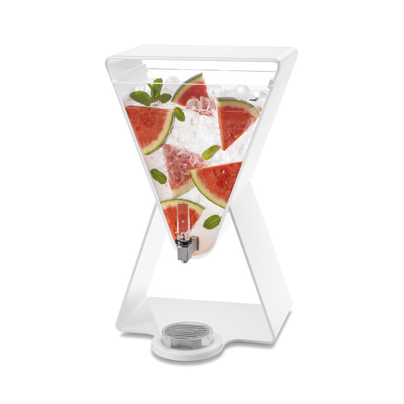 384oz. Beverage Dispenser, White