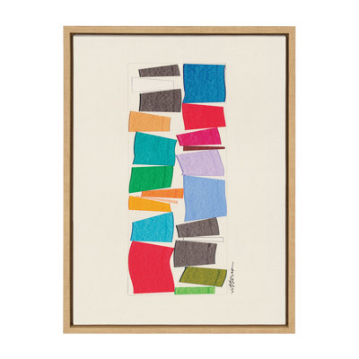 I Am A Collector by Amber Vittoria Framed Canvas Wall Art Print