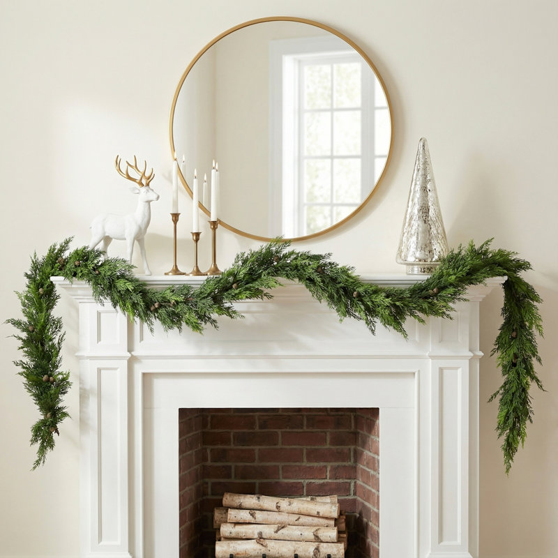 76'' in. Faux Garland