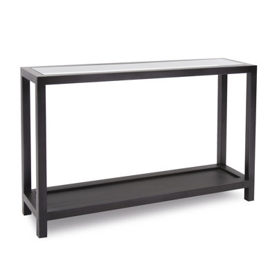 Caisey Rectangle Stainless Steel Console Table