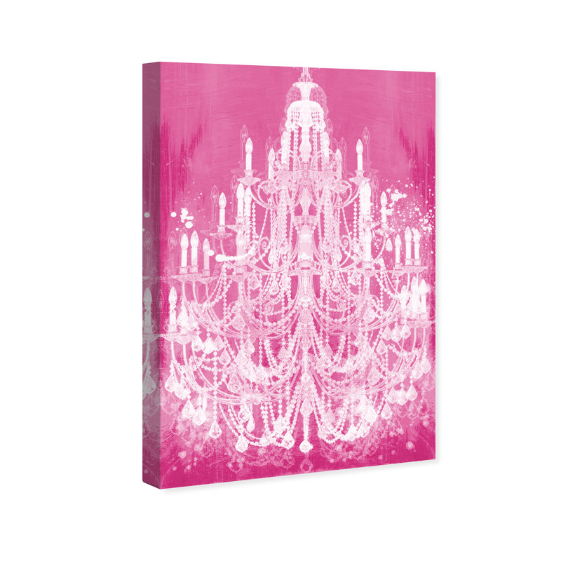 Shaune Privee Diamonds rose sur toile, H 30 po x l 20 po x P 0,8 po