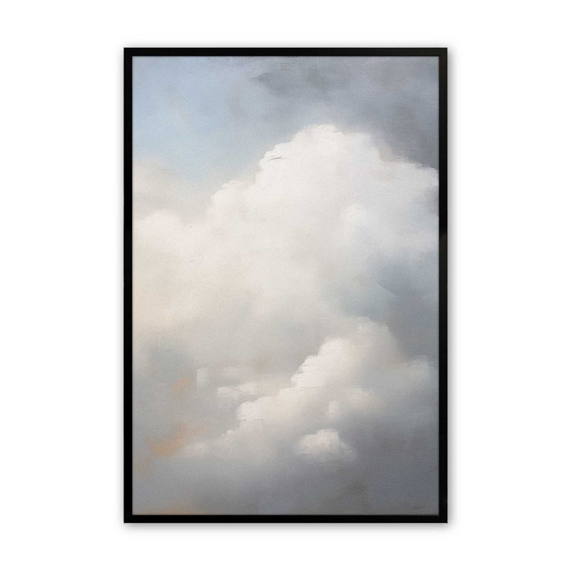 Nimbus Dream I, Cadre photo simple noir satiné, H 37 po x l 25 po