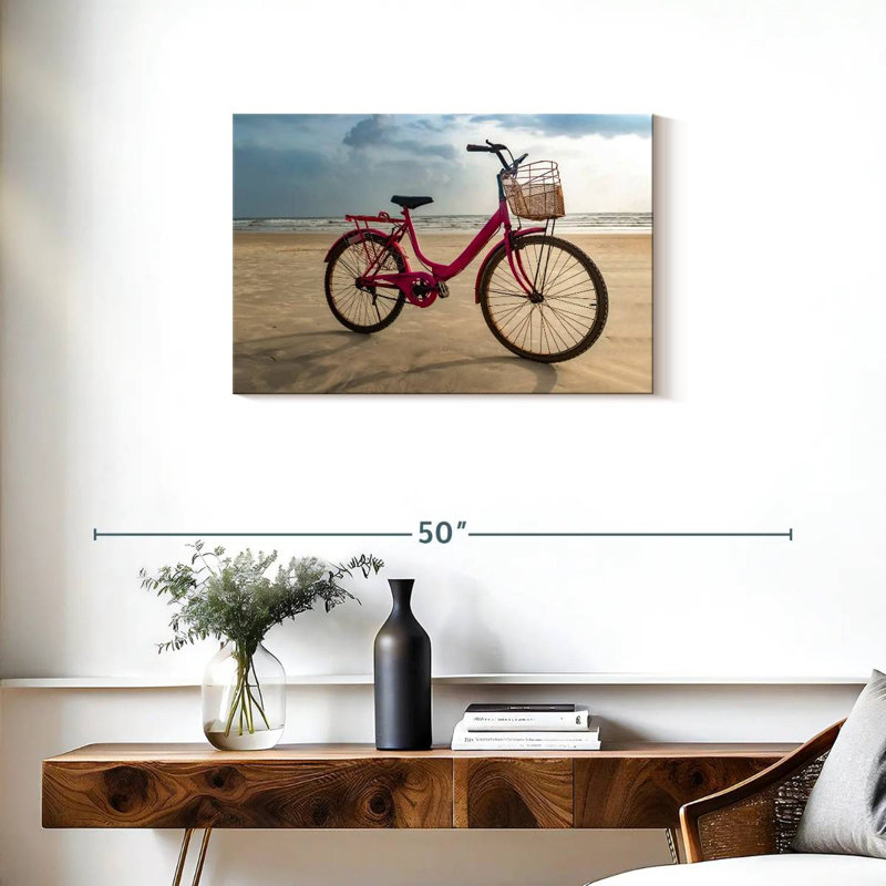 Vélo de plage rose Mehar, H 20 po x l 30 po