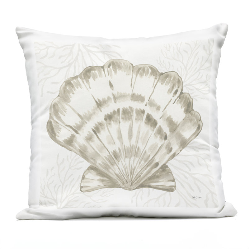 Coussin d'extérieur Starfish & Neutral Coral