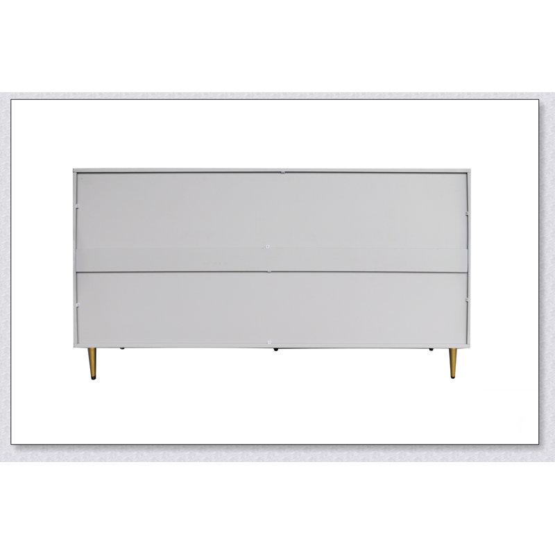 Armoire de rangement Buffet Modern, Gris