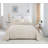 Bohemian Farmhouse / Country Cotton Quilted Geometric Shapes Quilt-253942184
