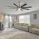 66'' Ceiling Fan with LED Lights