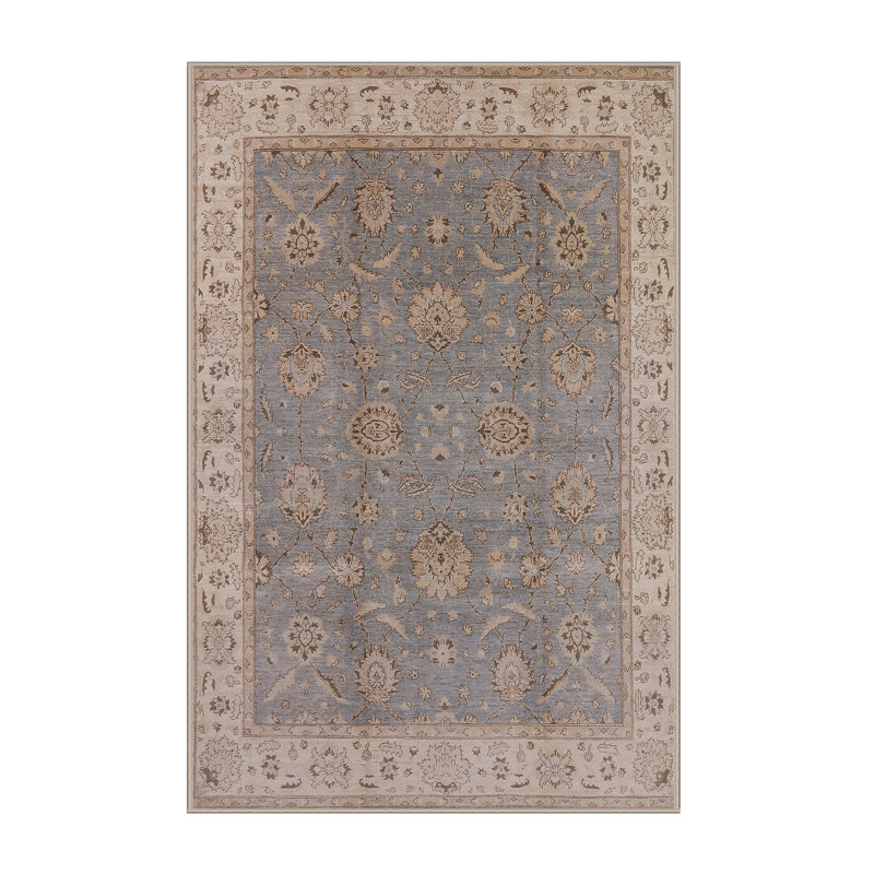 Tapis oriental bleu / beige Nanni, Rectangle 2 pi x 3 pi
