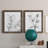 " Charcoal Foliage I " 2 - Pieces Painting Print-2102218234-2102218237