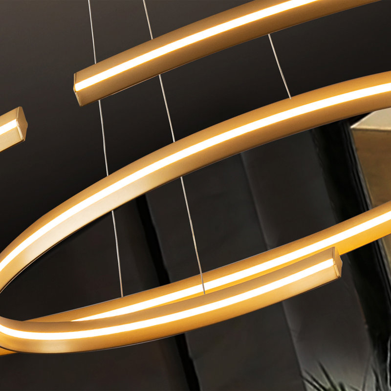 Elipse 2 - Light LED Chandelier