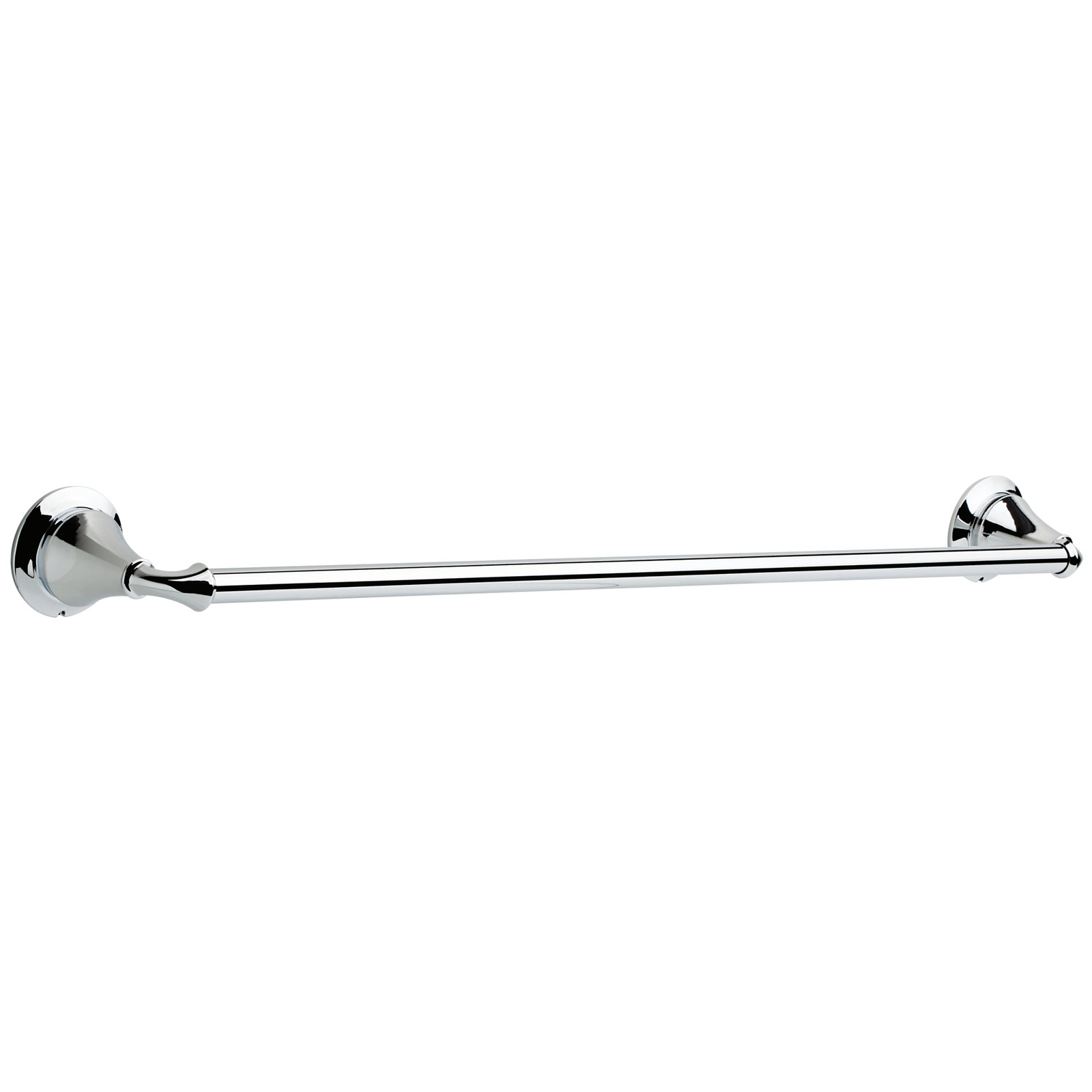 Linden™ 24 in. Wall Mount Towel Bar Bath Hardware Accessory, Chrome
