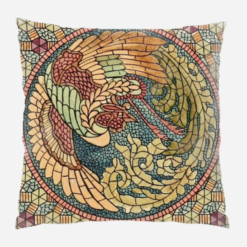 Microsuede Reversible Throw Pillow