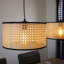 Ninad 1 - Light Black Drum Pendant