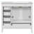 Nako 36"Bathroom Vanity With Ceramic Sink Combo