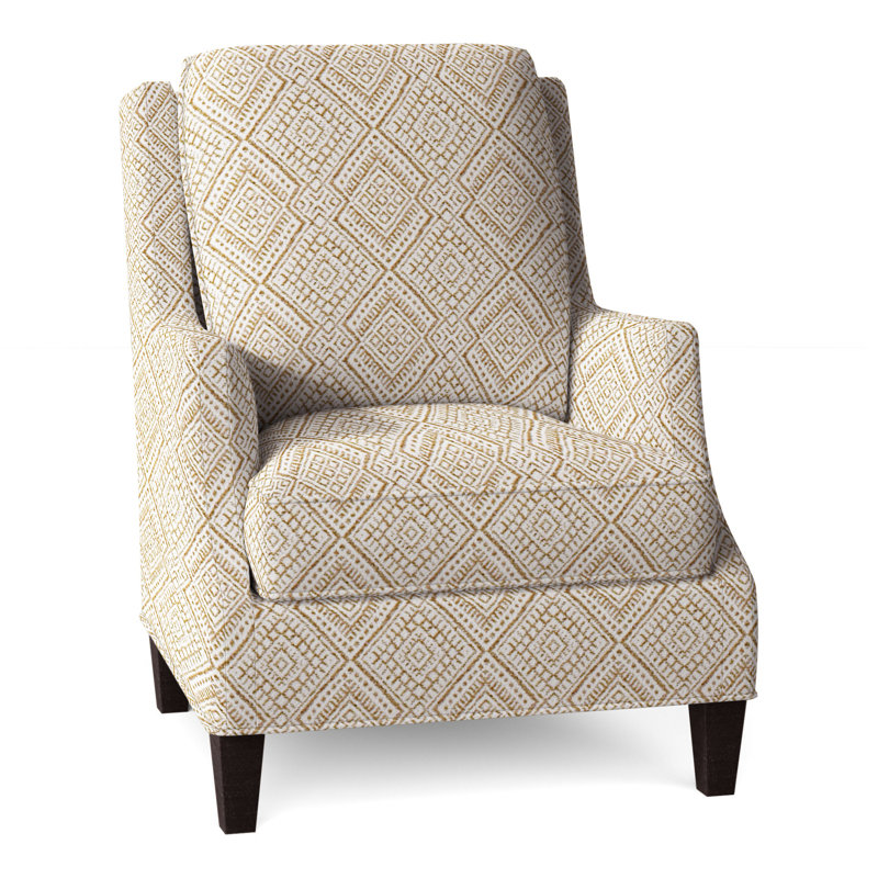 Savannah Armchair, Espresso, Perigold Iguazu Camel