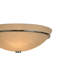 Plafonnier encastré 3 lumières 18 po