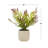 12.8 " H Faux Fern Plant in Ceramic Vase